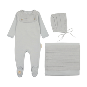 Knitted Nobility Layette Set, Boys - 738019489782
