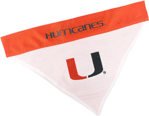 U Of Miami Reversible Bandana - 849790074965