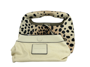 Marc Jacobs The Mini Sack Bag Cheetah Leather Purse - 196611264471