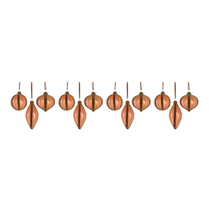 Copper Glass Holiday Ornament  - 746427864336