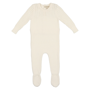 Precious Purl Knit Footie - 738019488389