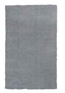 Homeroots Home Decor 8'x10' Grey Indoor Shag Rug, Grey