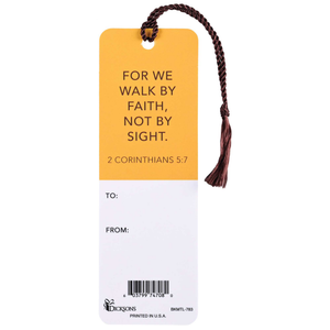 Tassel Bookmark Walk By Faith - 603799747080