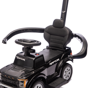 Ford Raptor 3 in 1 Push Ride On Toy Car - 810086703340