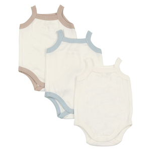 Spaghetti Strap Modal Onesie, Girls (3-Pack) - 738019469784