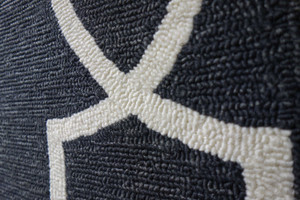 Homeroots Home Decor Onyx Madison Rug, Onyx Color, 96 x 132 Inches