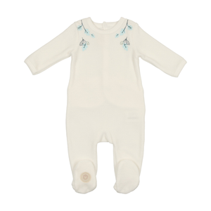 Hanging Leaves Footie, Boys - 738019502627
