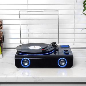 Victor Beacon Hybrid 5-in-1 Turntable System with Bluetooth & FM Radio - 840005018040