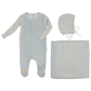 Luxe Texture Layette Set - 738019507318