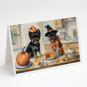 Fall Kitchen Pumpkin Pie Greeting Cards  - 194030726389