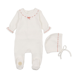 Soft Stitches Girls' Footie & Hat Set - 735525892693