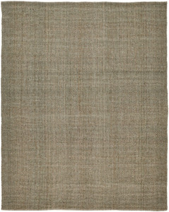Homeroots Home Decor 10' x 14' Green and Tan Hand Woven Area Rug