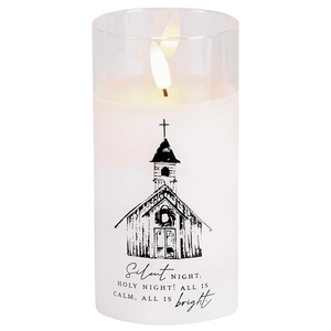 Candle Silent Night Church LED