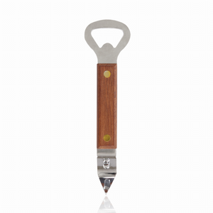 Church Key Wood Handle Bottle Opener