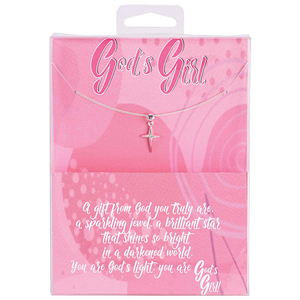 Necklace Gods Girl Star Cross With