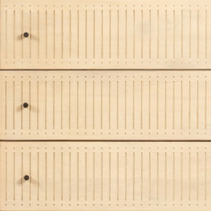 68" Natural Solid Wood Six Drawer Dresser