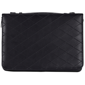 Bible Case Quilted Amazing Love Black L