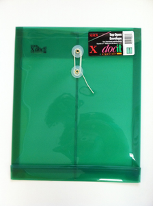 PACK OF 12 POLY STRING-TIE EXPANDABLE Folder