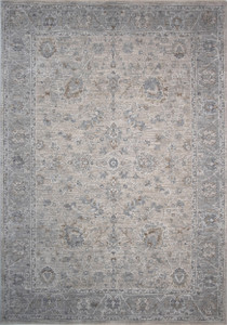 Homeroots Home Decor 5' x 8' Cream Southwestern Power Loom Stain Resistant Area Rug
