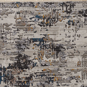 4' x 5' Grey Abstract Area Rug - 4512822917740 4' x 5' Grey Abstract Area Rug - 4512822917740