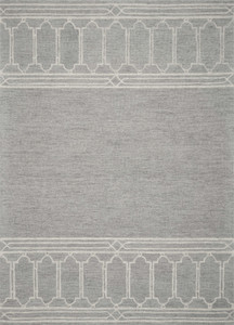 Homeroots Home Decor 8' x 10' Wool Grey Area Rug, Grey