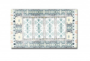 5' X 7' Green And Yellow Oriental Area Rug - 4512839587707 5' X 7' Green And Yellow Oriental Area Rug - 4512839587707