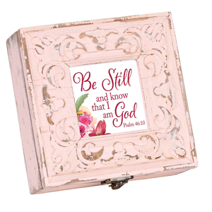Music Box Petite Be Still Psalm 46:10