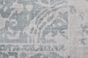 5' X 8' Blue And Gray Abstract Hand Woven Area Rug - 606114107071 5' X 8' Blue And Gray Abstract Hand Woven Area Rug - 606114107071