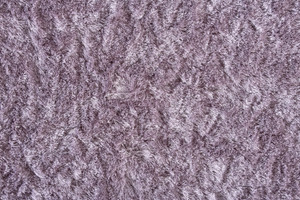 6' Purple Shag Tufted Handmade Runner Rug