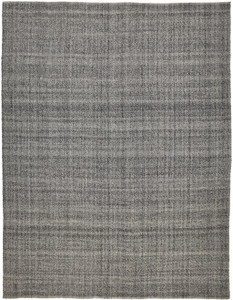 2' X 3' Gray And Ivory Hand Woven Area Rug - 606114137139 2' X 3' Gray And Ivory Hand Woven Area Rug - 606114137139