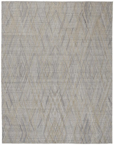 2' X 3' Gray And Ivory Abstract Hand Woven Area Rug - 606114127819 2' X 3' Gray And Ivory Abstract Hand Woven Area Rug - 606114127819
