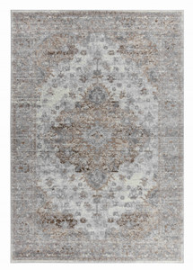 Homeroots Home Decor 4' x 6' Brown Oriental Area Rug