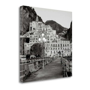 Amalfi Pier - 1 Wrapped Canvas Print Wall Art - 606114274759 Amalfi Pier - 1 Wrapped Canvas Print Wall Art - 606114274759