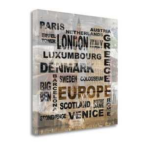 Europe 2 Wrapped Canvas Print Wall Art - 606114328063 Europe 2 Wrapped Canvas Print Wall Art - 606114328063