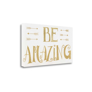 Be Amazing 9 Wrapped Canvas Print Living Room Wall Art - 606114340805 Be Amazing 9 Wrapped Canvas Print Living Room Wall Art - 606114340805