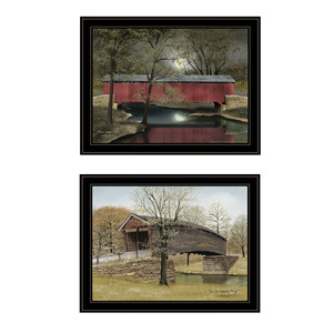 Set Of Two Bridge Collection I 2-Piece 2 Black Framed Print Wall Art - 606114043973 Set Of Two Bridge Collection I 2-Piece 2 Black Framed Print Wall Art - 606114043973