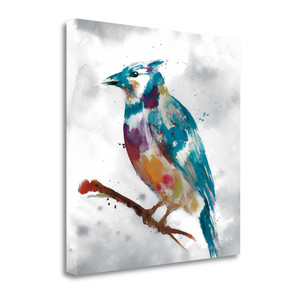 Blue Jay 2 Wrapped Canvas Print Living Room Wall Art - 606114256168 Blue Jay 2 Wrapped Canvas Print Living Room Wall Art - 606114256168
