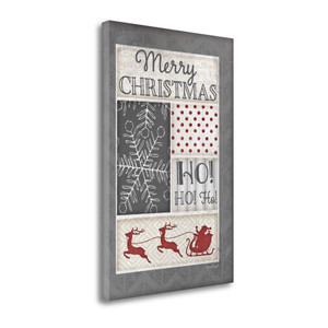 Ho Ho Ho 1 Wrapped Canvas Print Living Room Wall Art - 606114368960 Ho Ho Ho 1 Wrapped Canvas Print Living Room Wall Art - 606114368960