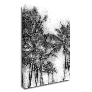 "Dorado Palms 1" Wrapped Canvas Print Wall Art - 606114529842 "Dorado Palms 1" Wrapped Canvas Print Wall Art - 606114529842