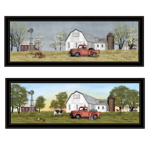 Set Of Two Billy Jacobs Summer Or Spring Seasonal Black Frame Black Framed Print Wall Art - 606114681335 Set Of Two Billy Jacobs Summer Or Spring Seasonal Black Frame Black Framed Print Wall Art - 606114681335