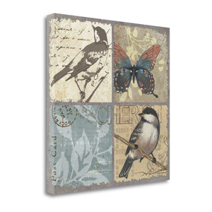 Bird 4 Patch Ii Wrapped Canvas Print Wall Art - 606114338048 Bird 4 Patch Ii Wrapped Canvas Print Wall Art - 606114338048