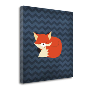Fox III Wrapped Canvas Print Living Room Wall Art - 606114626046 Fox III Wrapped Canvas Print Living Room Wall Art - 606114626046