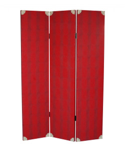 1 X 47 X 71 Red Wood Screen - 689805009717