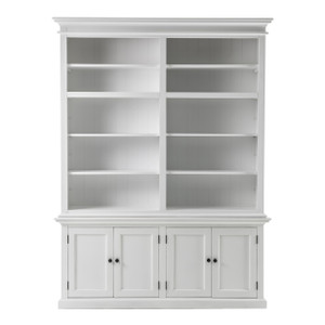 Classic White Double Bay Hutch Unit - 808230072695 Classic White Double Bay Hutch Unit - 808230072695