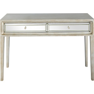 Antiqued Silver Finish Console Table - 808230069541 Antiqued Silver Finish Console Table - 808230069541