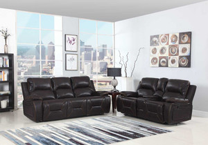 89" X 40" X 40" Modern Brown Leather Sofa And Loveseat - 4512822784403 89" X 40" X 40" Modern Brown Leather Sofa And Loveseat - 4512822784403