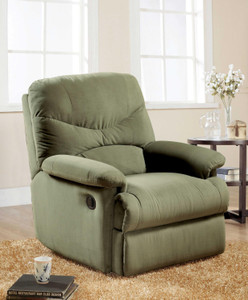 35" X 35" X 40" Sage Microfiber Recliner (Motion) - 4512839432144