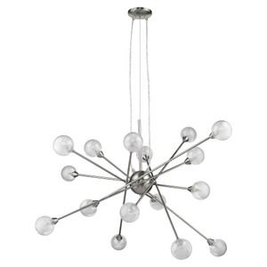 Modern Multi Light Geometric Hanging Chandelier Light - 808230018198