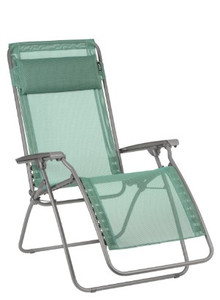 26.8" X 64.2" X 44.9" Chlorophyll Powder Coated Multi-Position Folding Recliner - 4512822896533