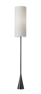 Dramatic Floor Lamp Bell Shaped Base in Black Nickel Finish Metal - 4512839458427 Dramatic Floor Lamp Bell Shaped Base in Black Nickel Finish Metal - 4512839458427